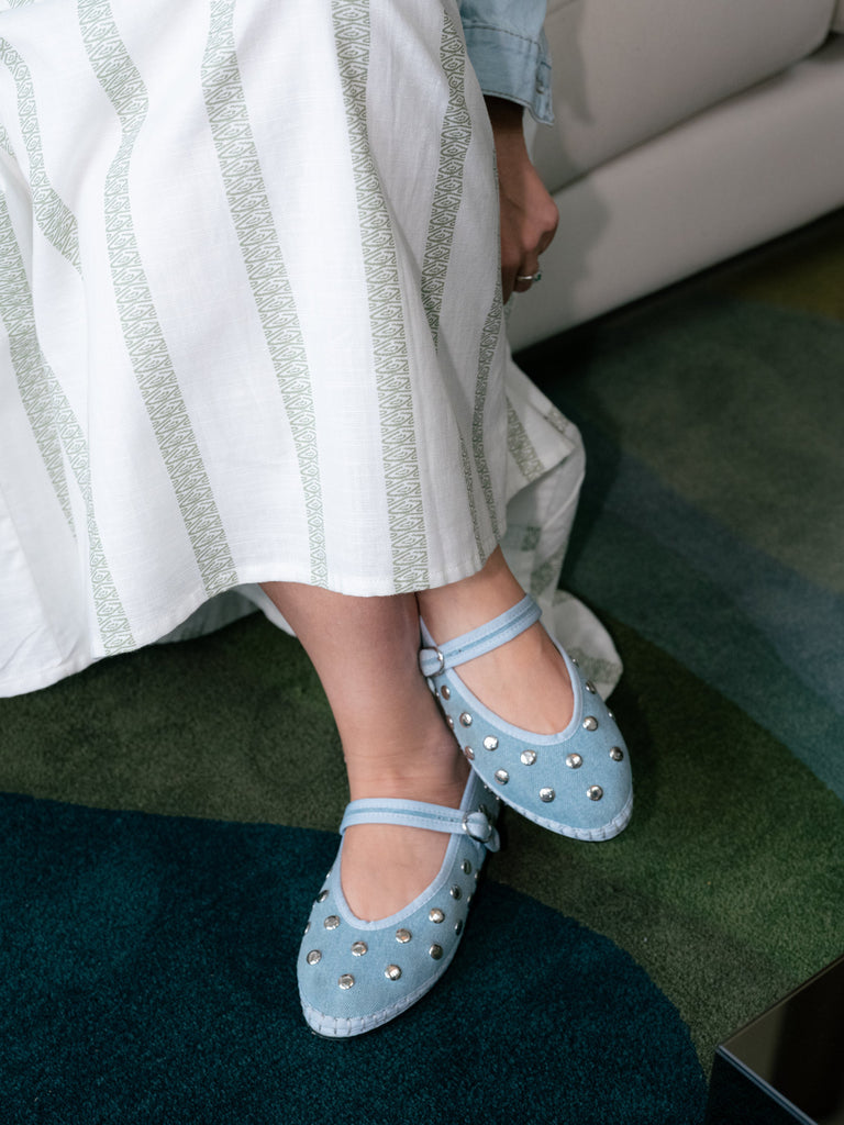 Mae Silver Light Denim