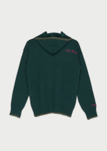 DORMOUSE HOODED JUMPER PETROL