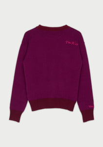 DORMOUSE JUMPER BURGUNDY