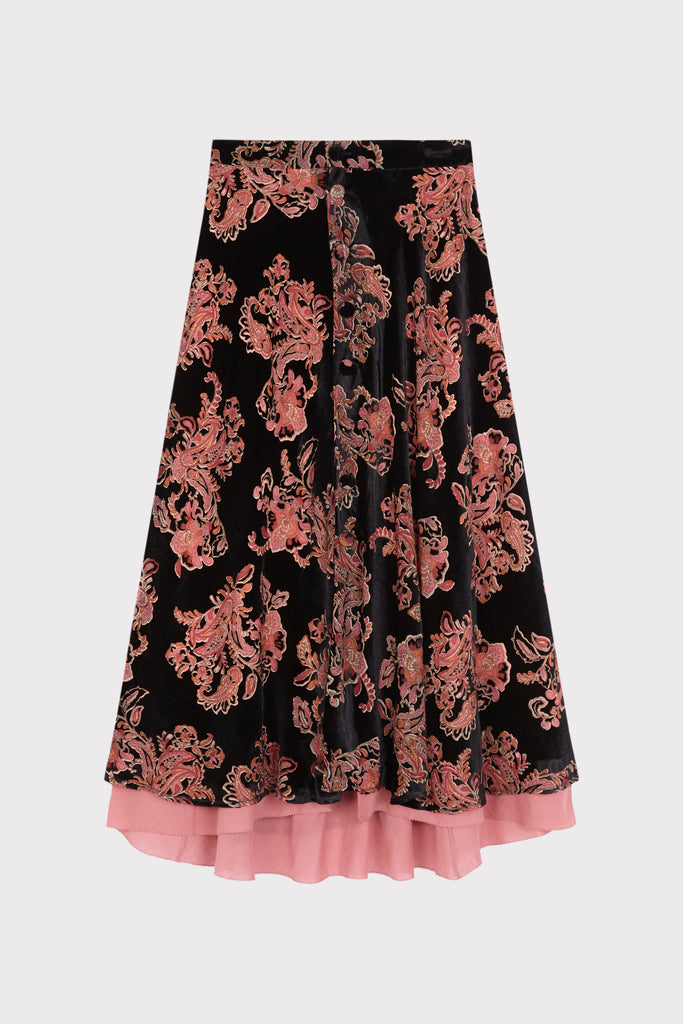 Wicked Wave Black Skirt