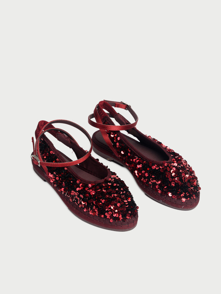 Flabelus X Sara Salamo Burgundy