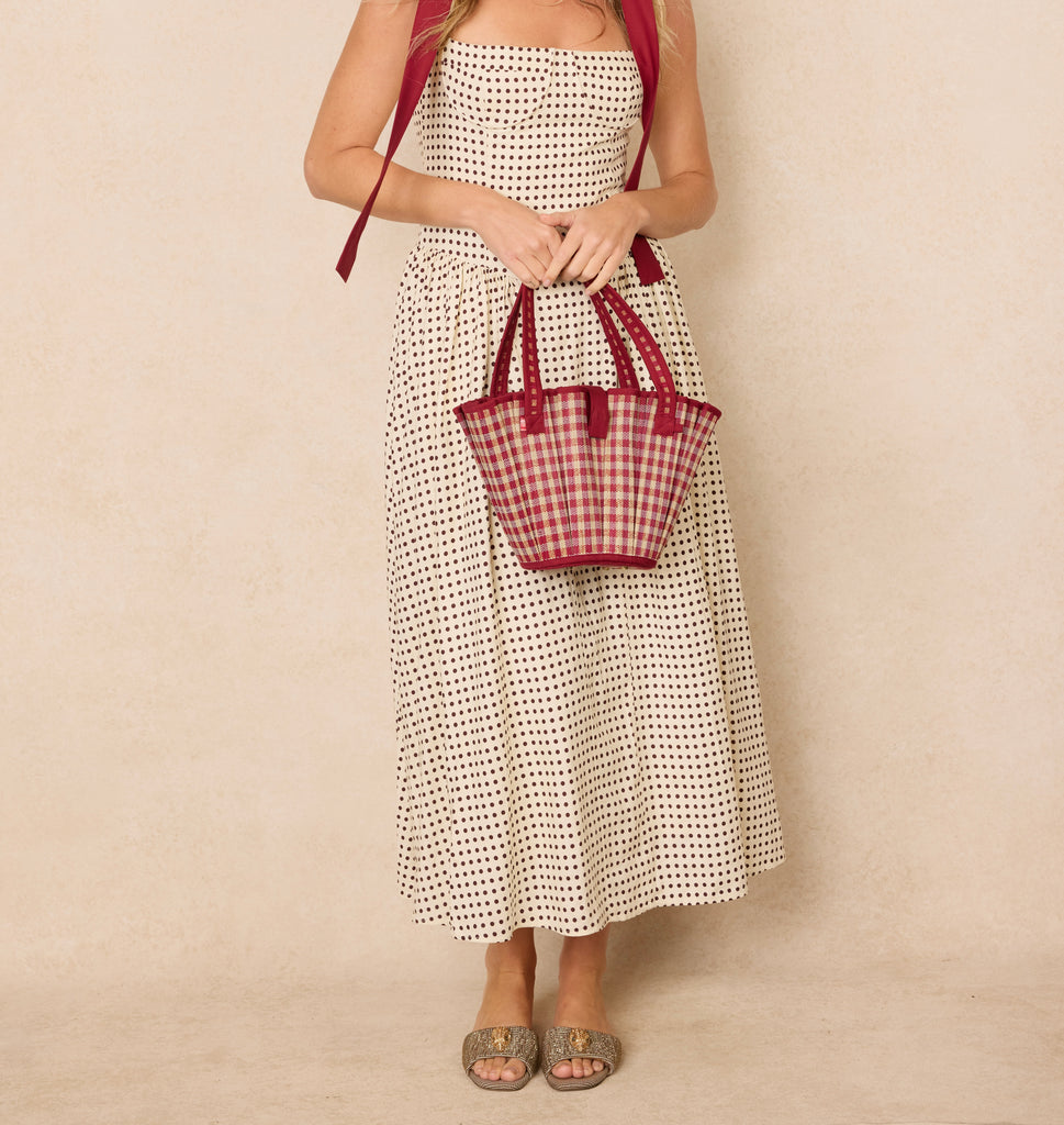 Ruby Mirage- Mini Tropez Tote