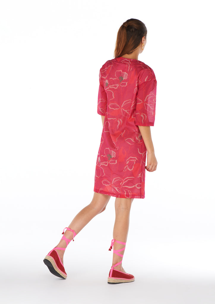 Shan Yu Pink Kaftan