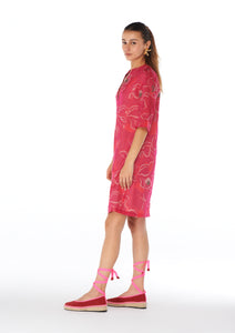 Shan Yu Pink Kaftan