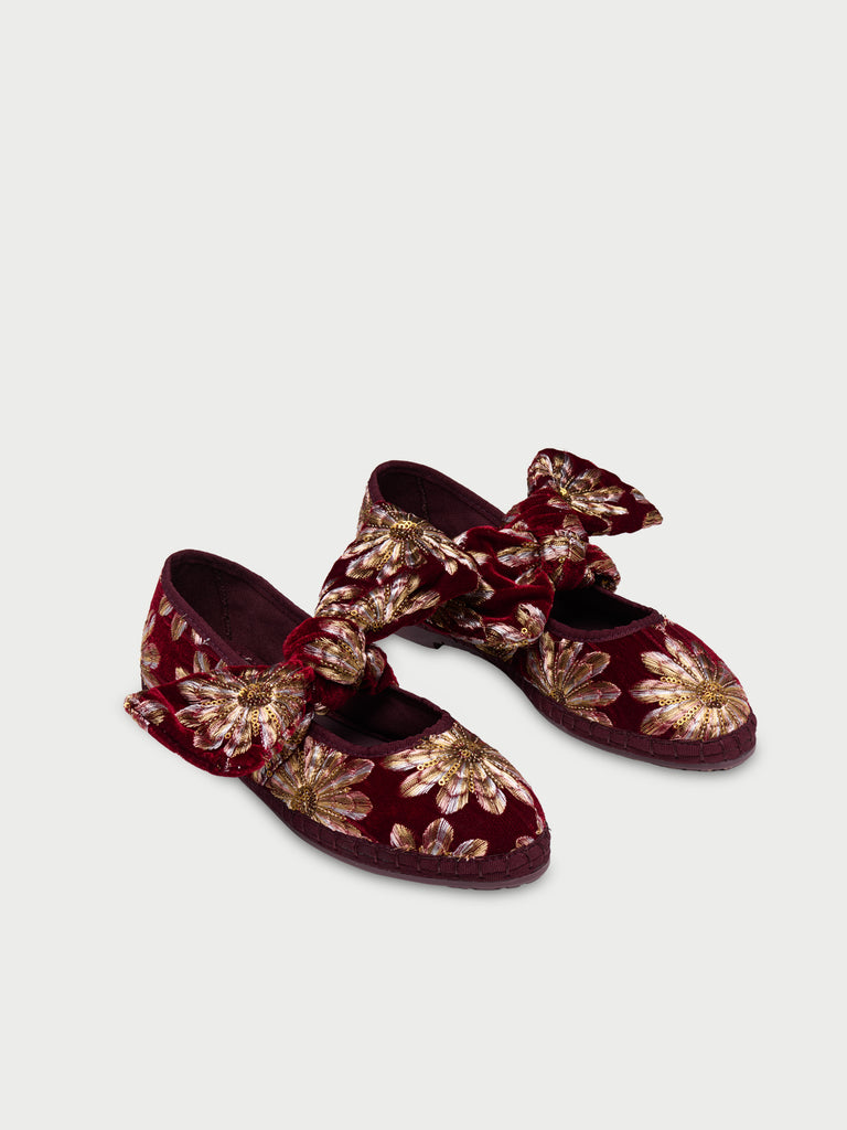 Lyra Petal Burgundy