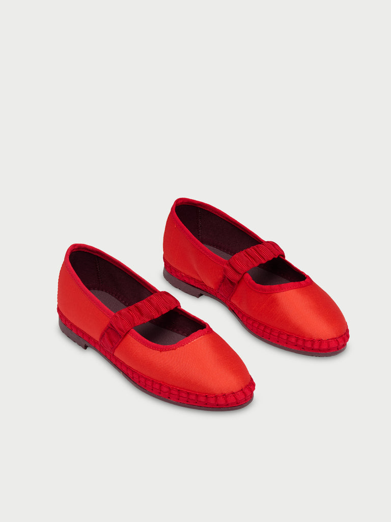 Mafalda Ruffle Red Kids