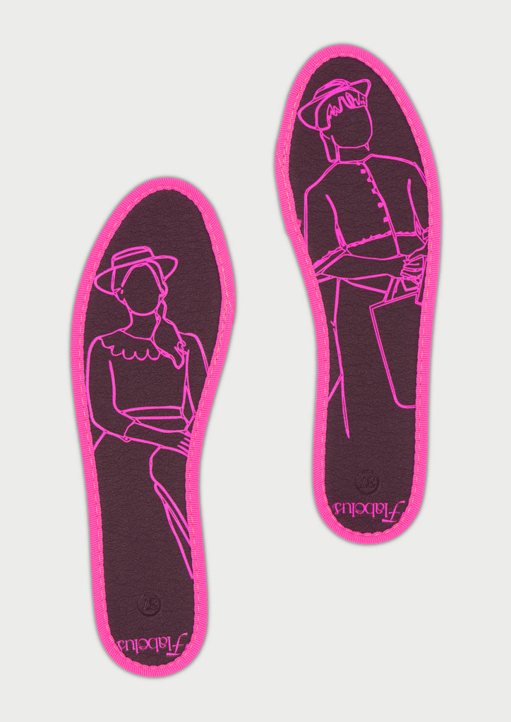 Mujercitas Insole Pink