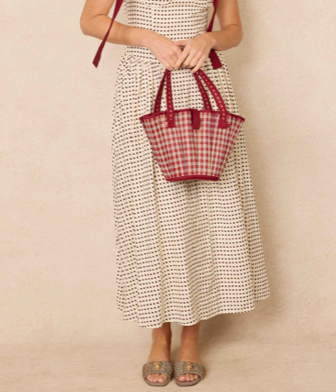 Ruby Mirage- Mini Tropez Tote
