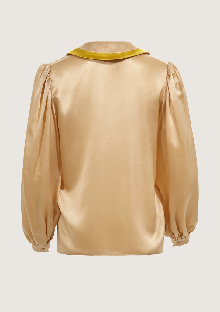 Baseball Nude Blouse