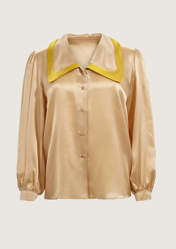 Baseball Nude Blouse