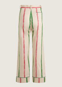 Coco Baseball Striped Pants