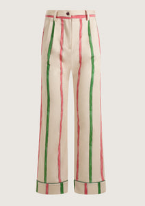 Coco Baseball Striped Pants