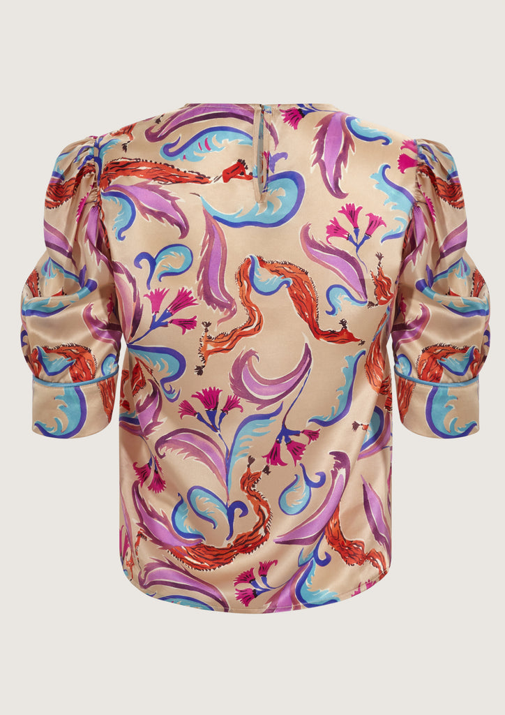 Cristobal Golf Nude Blouse