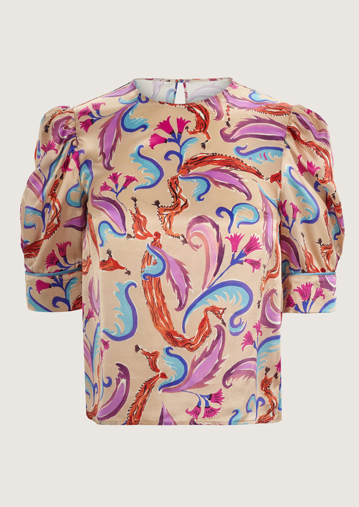 Cristobal Golf Nude Blouse