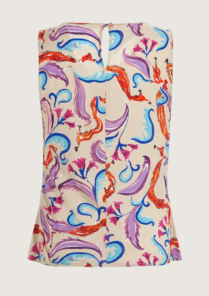 Cristobal Roller Nude Top