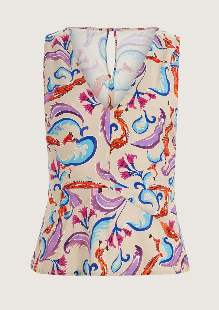 Cristobal Roller Nude Top