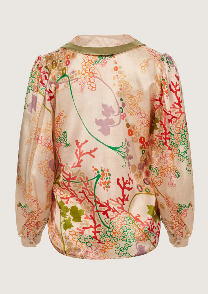 Jeanne Baseball Blouse