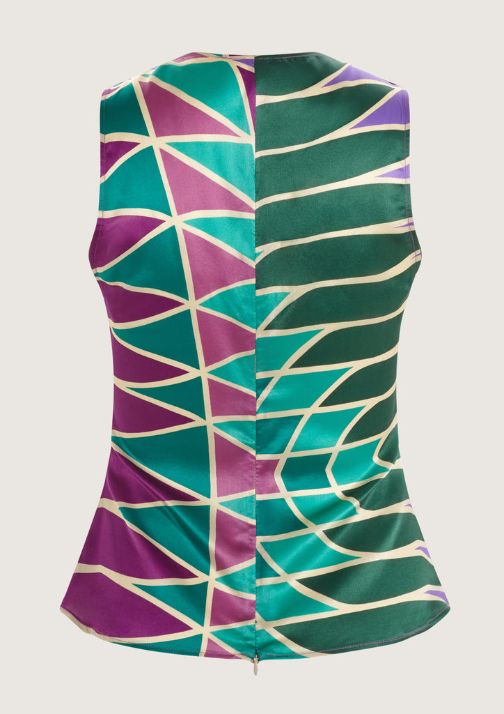 Jean Roller Purple Top