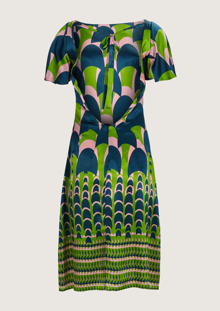 Jean Swim Green Dress