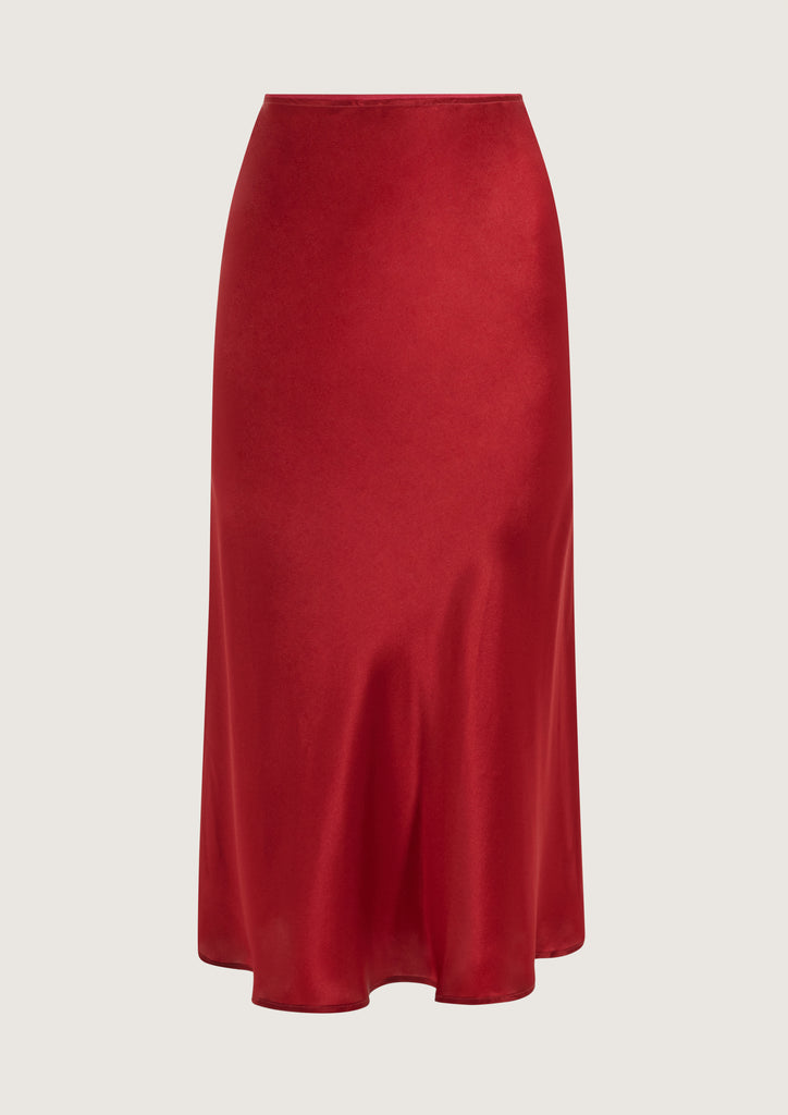 Roller Burgundy Skirt